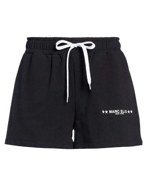 マークエリス レディース ボトムス ハーフパンツ・ショーツ ショートパンツバミューダパンツ MARC ELLIS Black ブラック
