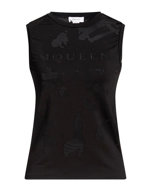 マックイーン レディース トップス シャツ MCQUEEN Black ブラック