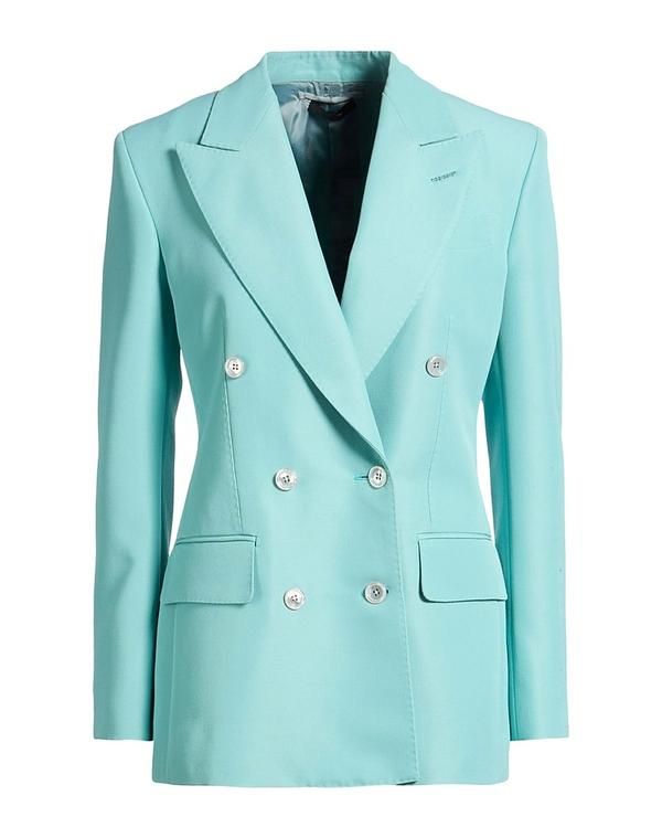 トム・フォード レディース アウター ジャケット・ブルゾン テーラードジャケット TOM FORD Turquoise Blue ブルー