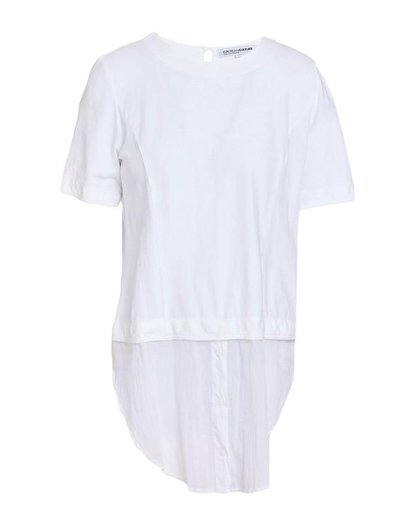 ヨーロピアンカルチャー レディース トップス シャツ EUROPEAN CULTURE White ホワイト