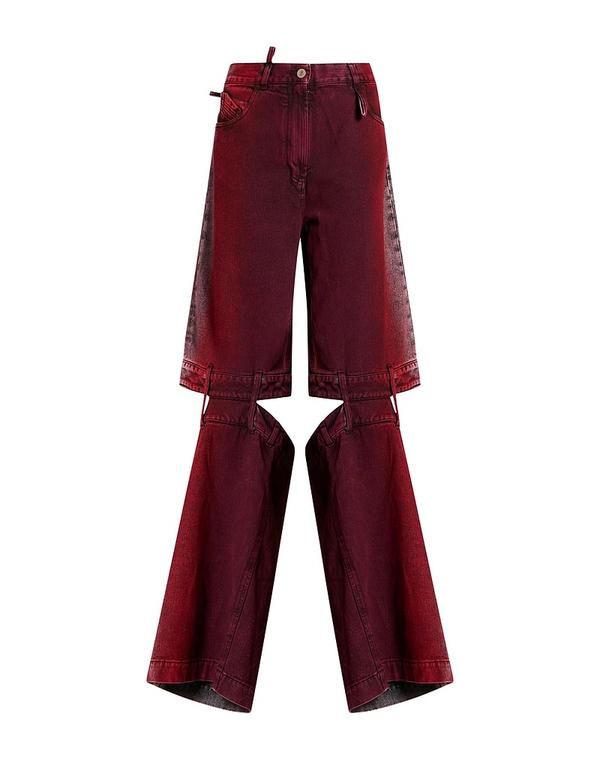 ジ アティコ レディース ボトムス デニムパンツ ジーンズ THE ATTICO Bordeaux