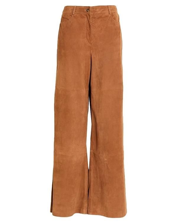アルベルタ フェレッティ レディース ボトムス カジュアルパンツ ワイドパンツ ALBERTA FERRETTI Brown ブラウン