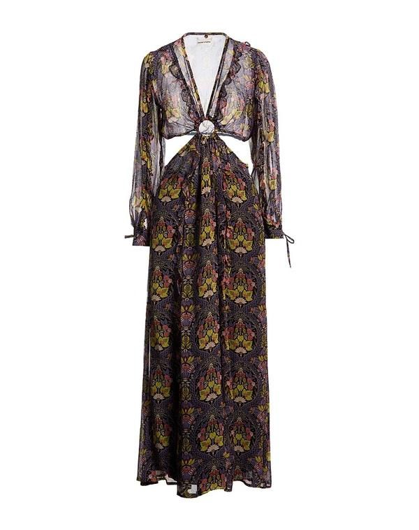 アンティックバティック レディース トップス ワンピース サマードレス ANTIK BATIK Dark Purple パープル