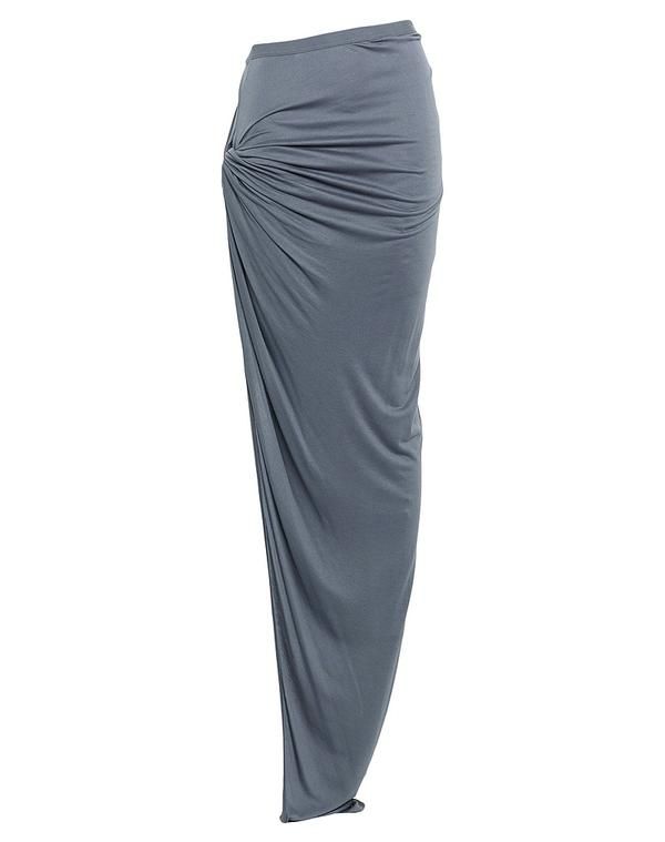 リックオウエンスリリーズ レディース ボトムスカート RICK OWENS LILIES Gray グレー