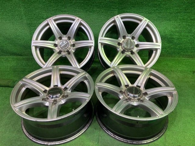 アーバンスポーツ ﾗﾝｸﾙﾌﾟﾗﾄﾞ FJ ホイール アルミ シルバー 17インチ 7.5J 6穴 4本 139.7 +25