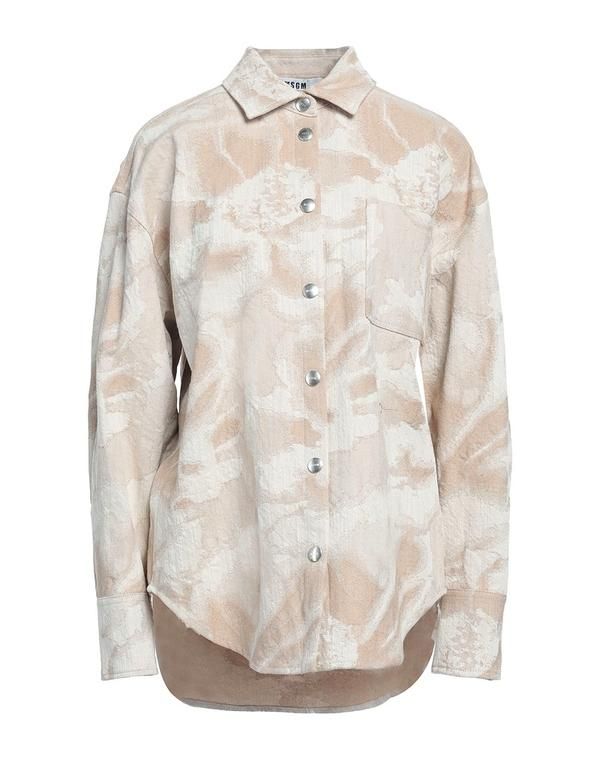 エムエスジイエム レディース アウター ジャケット・ブルゾン MSGM Beige ベージュ