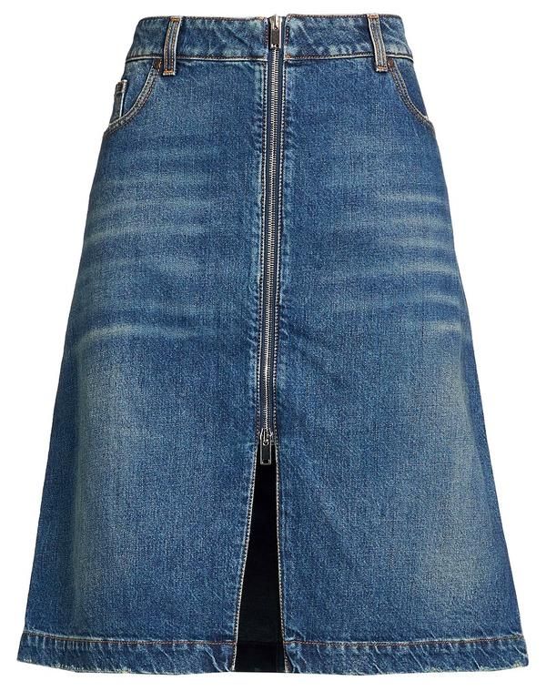 ステラマッカートニー レディース ボトムスカート STELLA McCARTNEY Blue ブルー