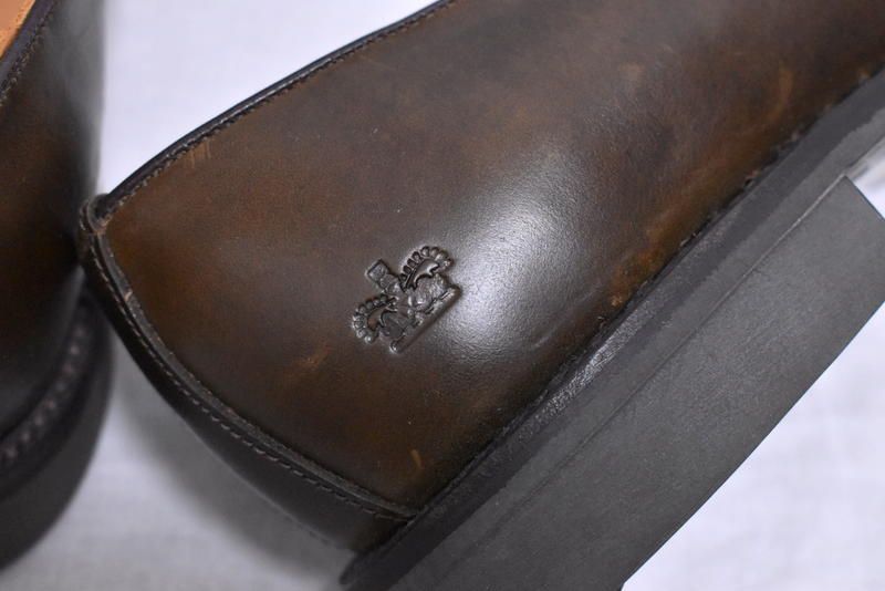定価6万4900円】新品 SANDERS MEDALION SLIPPER SHOES UK:7 サンダース 
