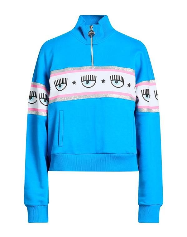 シアラフェラーニ レディース アウター パーカー・スウェット CHIARA FERRAGNI Azure Blue ブルー
