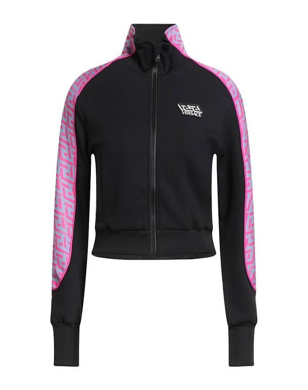 ヴェルサーチ レディース アウター パーカー・スウェット VERSACE Black ブラック 59,840円