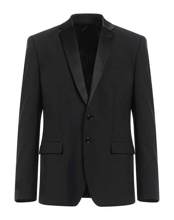 ドンダップ メンズ アウター ジャケット・ブルゾン テーラードジャケット DONDUP Black ブラック