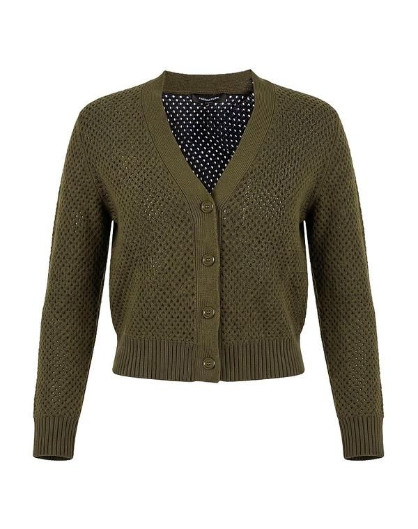 ファビアナ フィリッピ レディース アウター カーディガン FABIANA FILIPPI Military Green グリーン