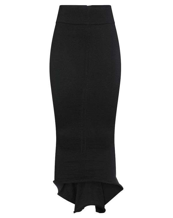 リックオウエンス レディース ボトムスカート RICK OWENS Black ブラック