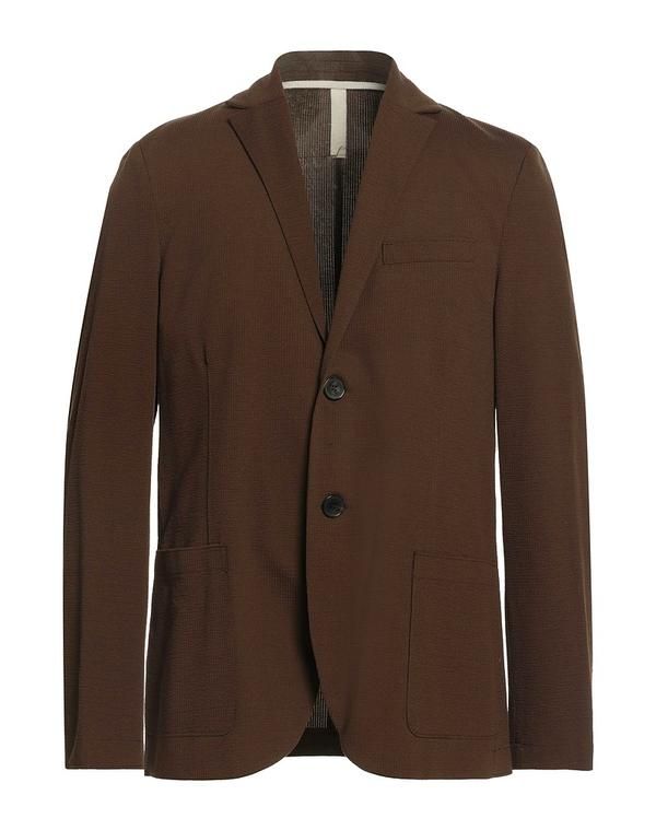 ハリス ワーフ ロンドン メンズ アウター ジャケット・ブルゾン HARRIS WHARF LONDON Brown ブラウン
