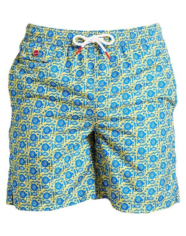 キートン メンズ 水着 ハーフパンツ・ショーツ KITON Yellow イエロー