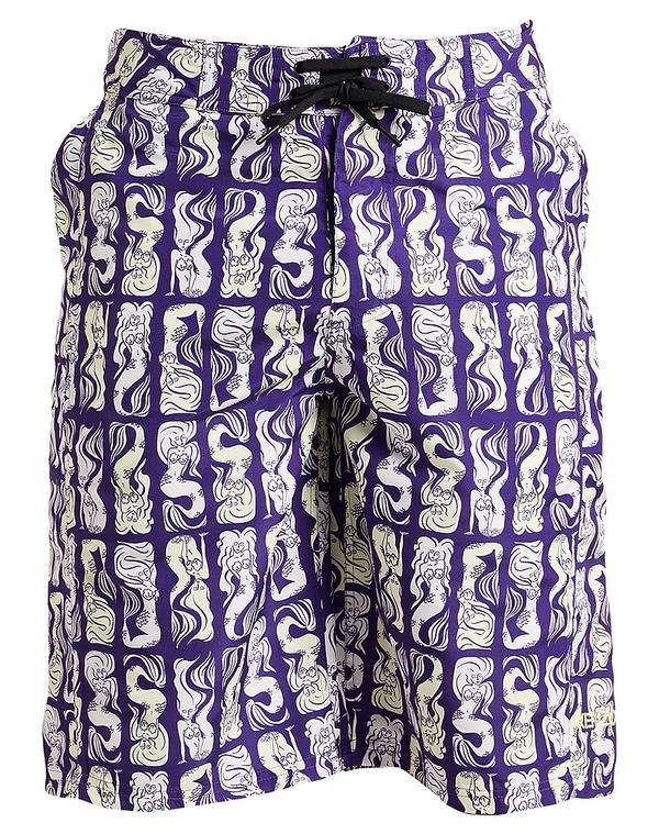 ケンゾー メンズ 水着 ハーフパンツ・ショーツ KENZO Dark Purple パープル