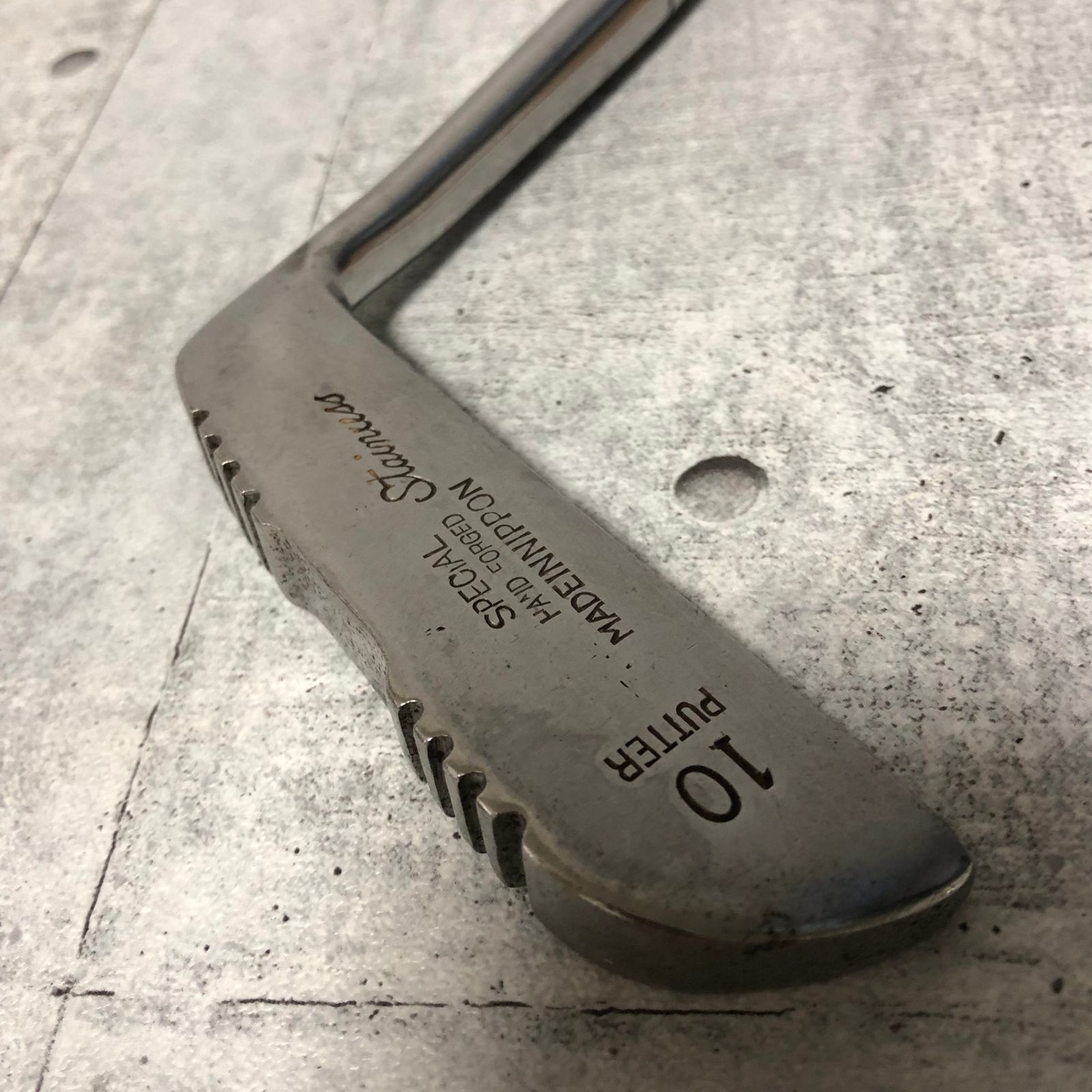 10 PUTTER FORGED フォージド 33.5インチ L字パター メンズ ゴルフ クラブ パター ビンテージ ヴィンテージ レトロ 単品 コレクション 名機