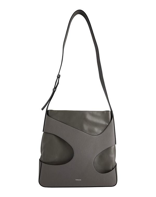 フェラガモ レディース バッグ FERRAGAMO Gray グレー