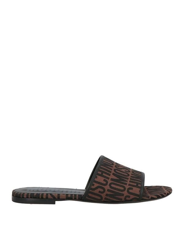 モスキーノ レディース シューズ サンダル MOSCHINO Dark Brown ブラウン