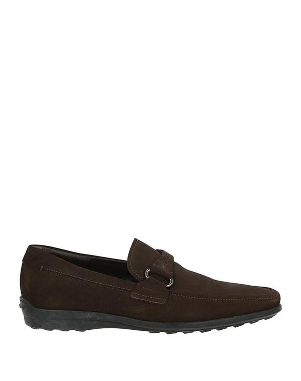 トッズ メンズ シューズ スリッポン・ローファー モカシン TODS Dark Brown ブラウン