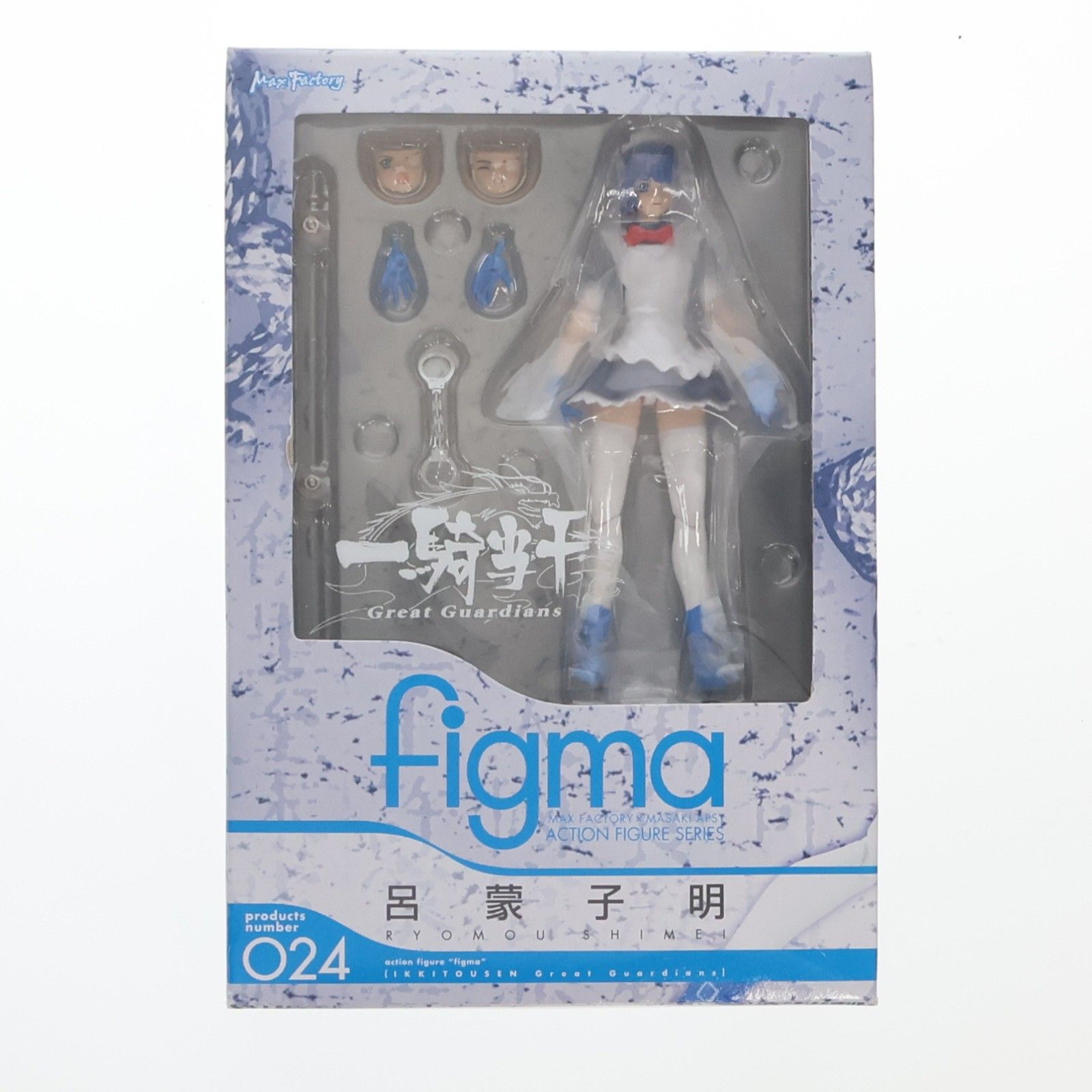 figma 024 Ryomo Shimei Ikki Tousen Grandes Guardianes Figura móvil completada Max Factory