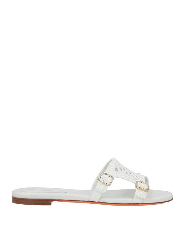 サントーニ レディース シューズ サンダル SANTONI White ホワイト