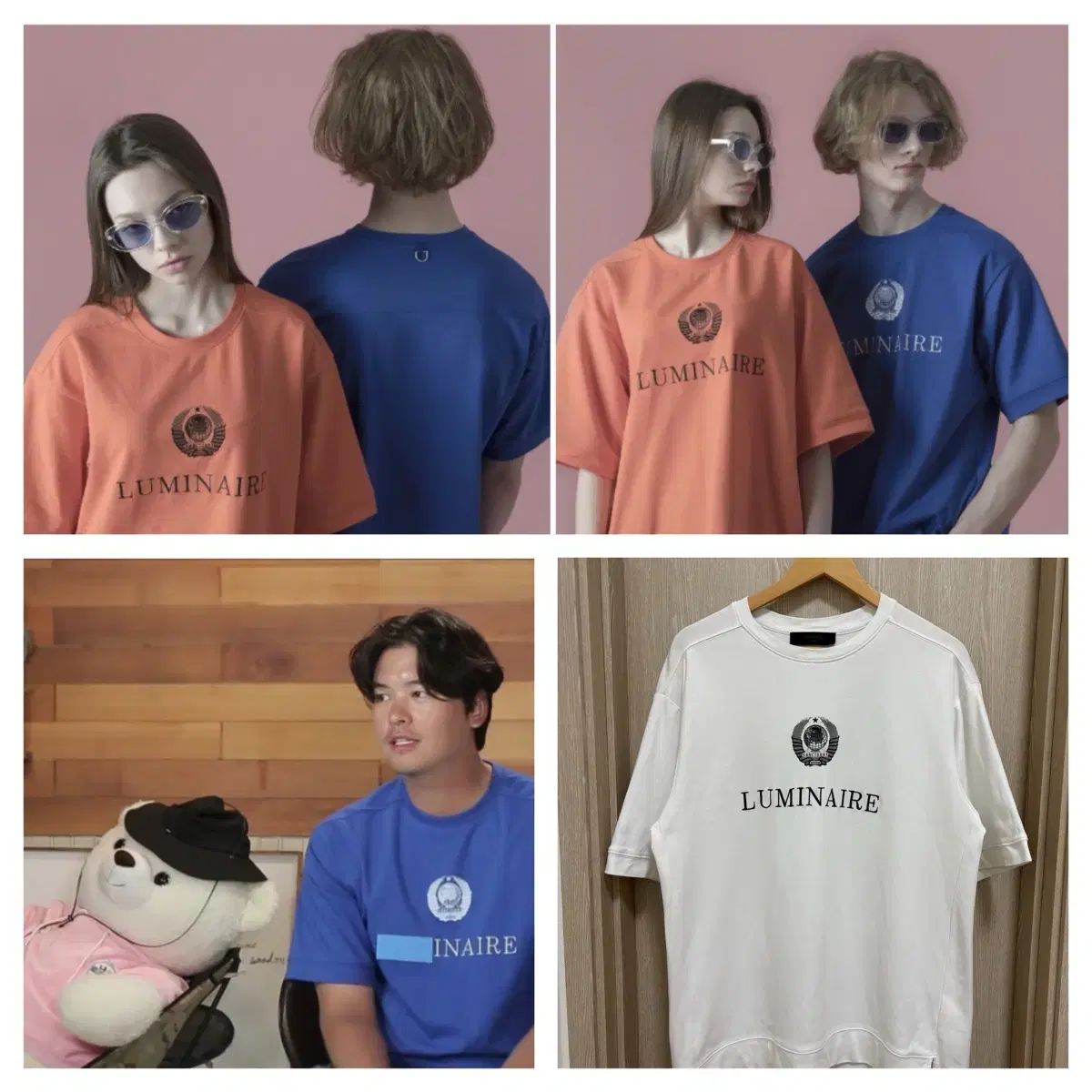 ほぼ新品) SONGZIO ソンジオメンズ ルミネア オーバーサイズ 半袖 48/白