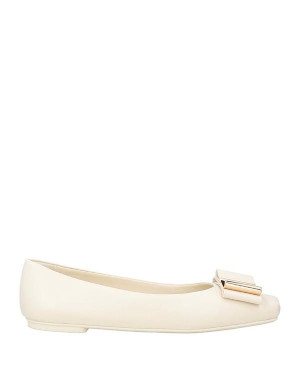 フェラガモ レディース シューズ パンプス バレリーナ FERRAGAMO Ivory アイボリー