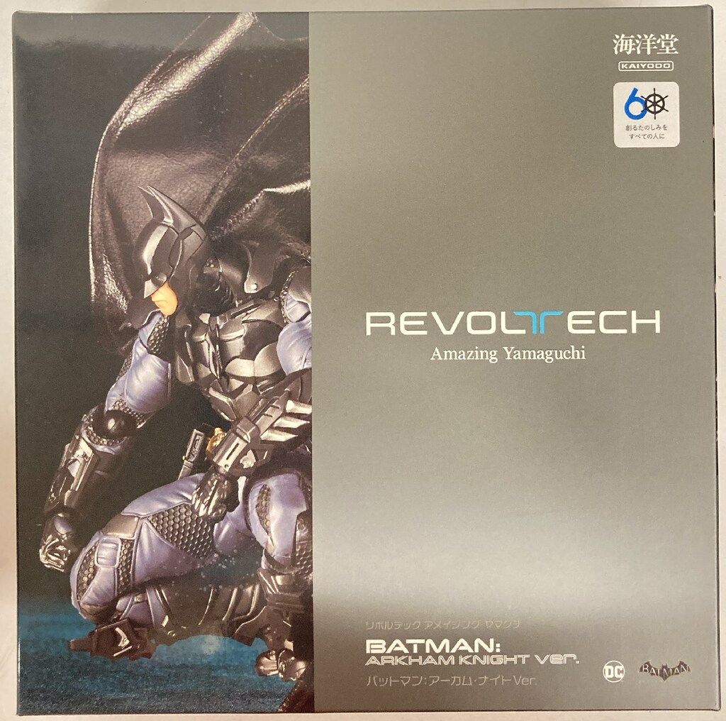 海洋堂 REVOLTECH / AMAZING YAMAGUCHI BATMAN / ARKHAM KNIGHT VER (特典無) NR038