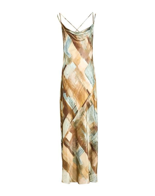 アントネリ レディース トップス ワンピース パーティドレス ANTONELLI Beige ベージュ 100,540円