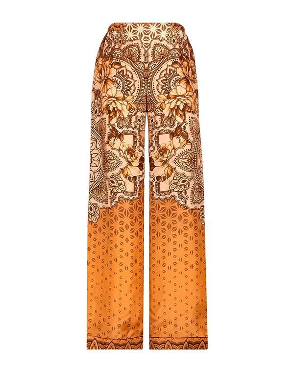 アルベルタ フェレッティ レディース ボトムス カジュアルパンツ ALBERTA FERRETTI Reddish Brown ブラウン