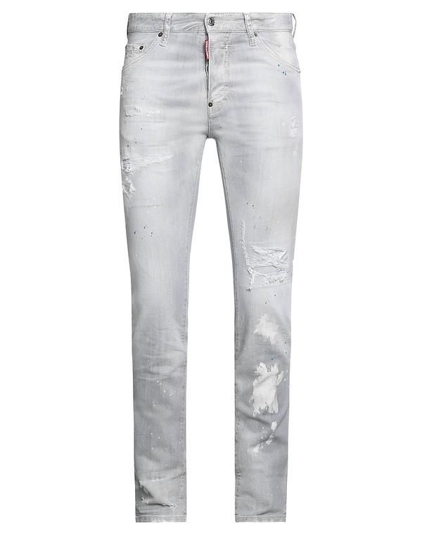 ディースクエアード メンズ ボトムス デニムパンツ ストレートレッグ DSQUARED2 Gray グレー