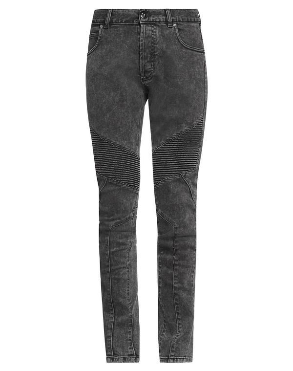 バルマン メンズ ボトムス デニムパンツ スキニー BALMAIN Black ブラック