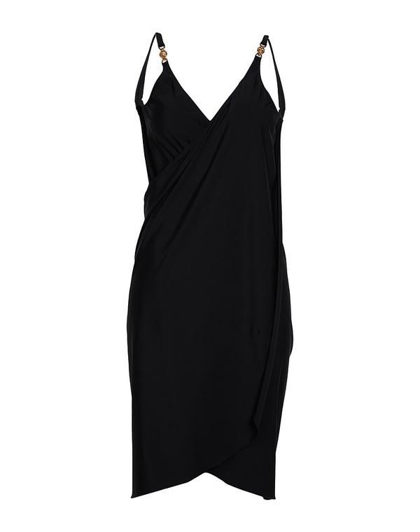 ヴェルサーチ レディース トップス ワンピース サマードレス VERSACE Black ブラック