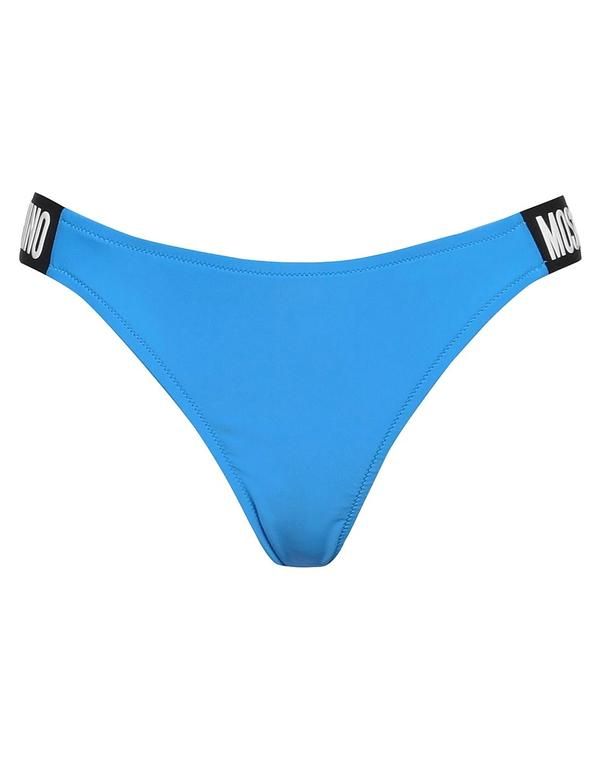 モスキーノ レディース 水着 ボトムスのみ MOSCHINO Azure Blue ブルー
