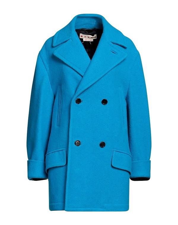 マルニ レディース アウター コート MARNI Azure Blue ブルー 61,490円