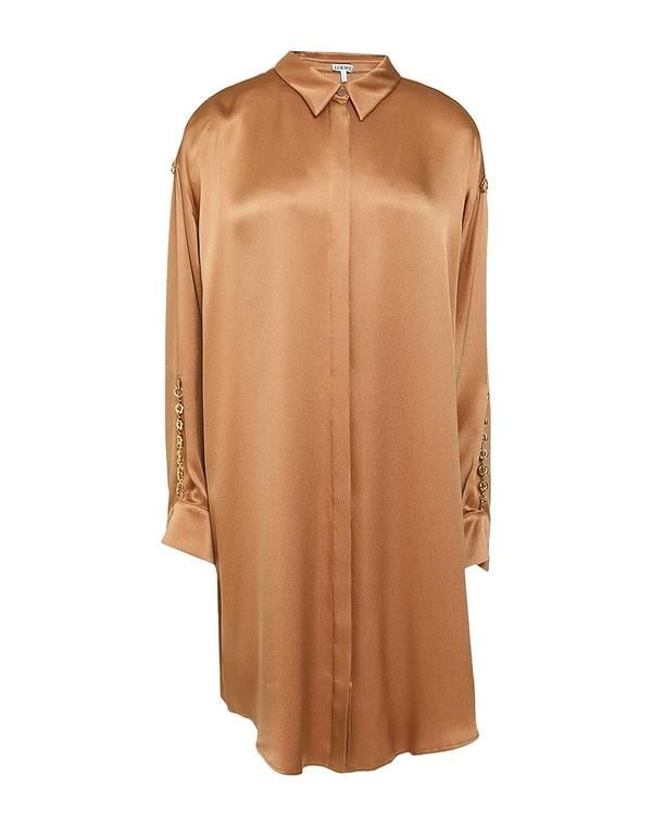 ロエベ レディース トップス ワンピース シュミーズドレス LOEWE Camel キャメル 257,760円