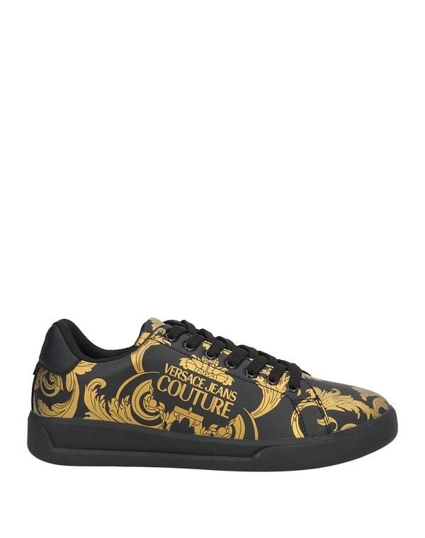 ヴェルサーチ メンズ シューズ スニーカー VERSACE JEANS COUTURE Black ブラック 45,480円