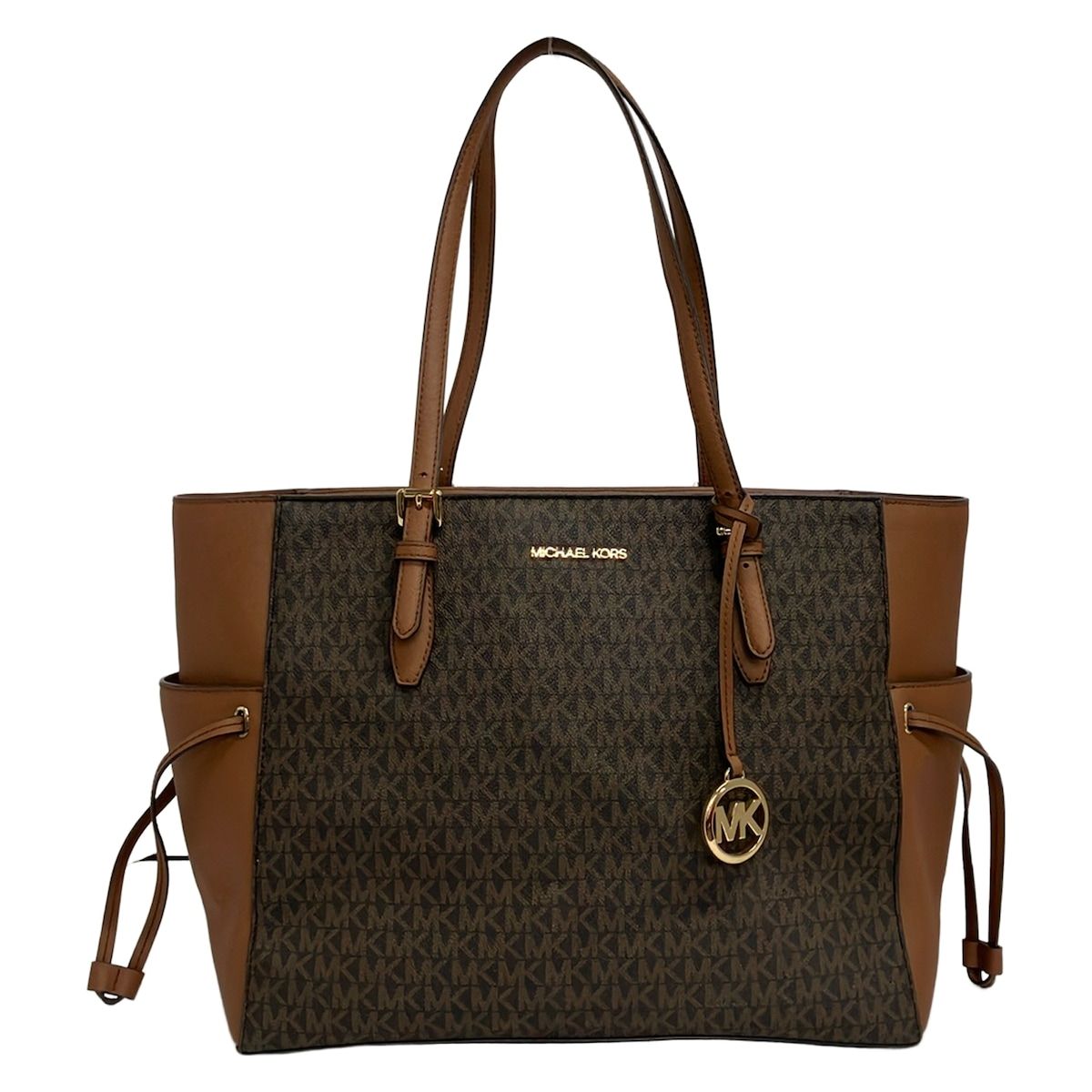 MICHAEL KORS(マイケルコース) トートバッグ - ダークブラウン レザー 6,075円