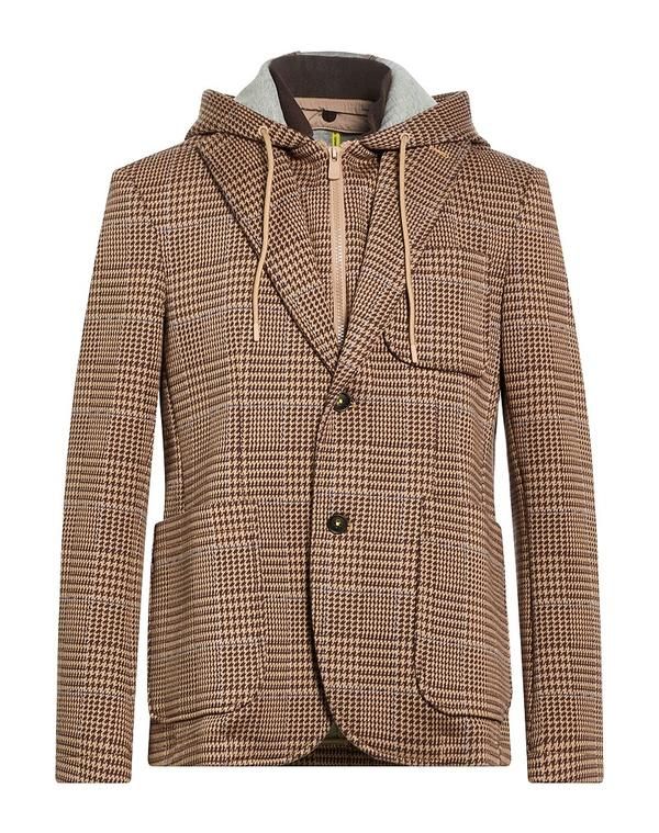 マニュエル リッツ メンズ アウター ジャケット・ブルゾン MANUEL RITZ Taupe トープ 51,480円