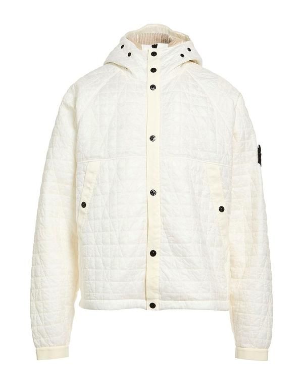 ストーンアイランド メンズ アウター ジャケット・ブルゾン パファージャケット STONE ISLAND Off White オフホワイト
