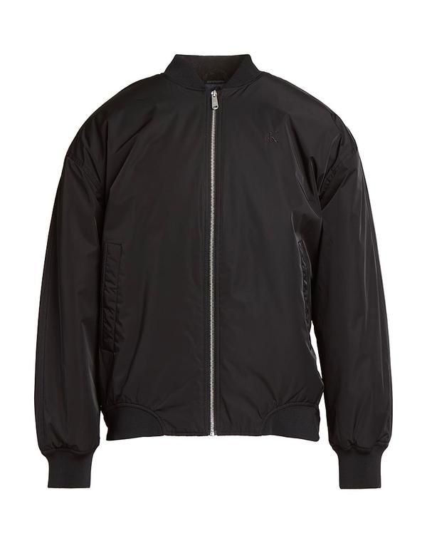 カルバンクライン メンズ アウター ジャケット・ブルゾン ボンバージャケット CALVIN KLEIN JEANS Black ブラック