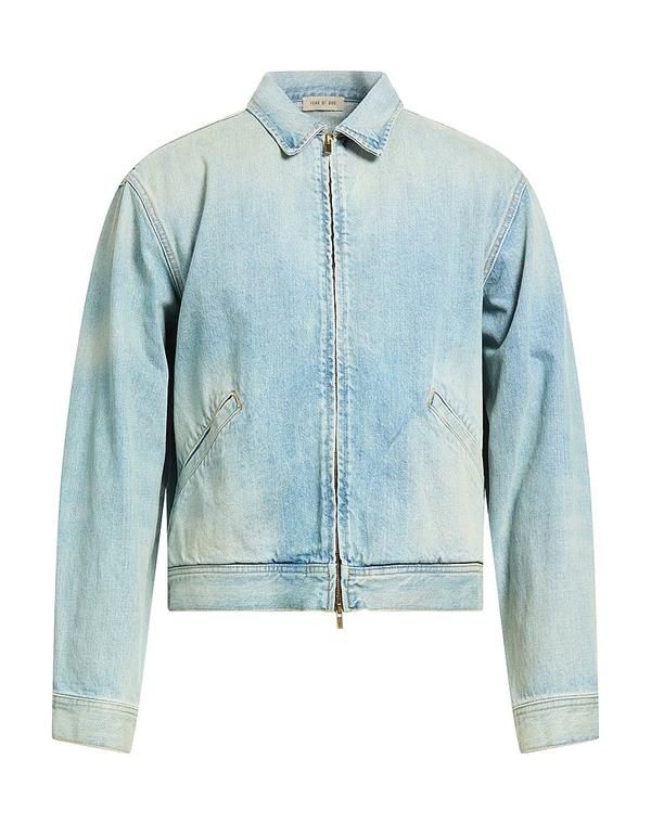フィアオブゴッド メンズ アウター ジャケット・ブルゾン デニムブルゾン FEAR OF GOD Blue ブルー