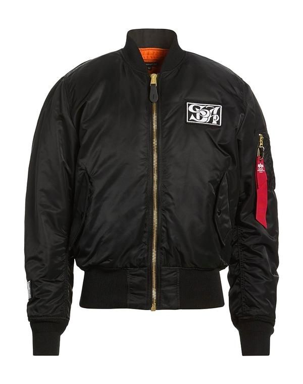 アルファインダストリーズ メンズ アウター ジャケット・ブルゾン ボンバージャケット ALPHA INDUSTRIES Black ブラック