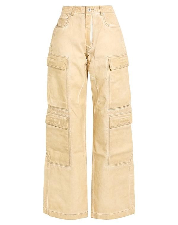 ダークシャドウ バイ リックオウエンス レディース ボトムス デニムパンツ ジーンズ DRKSHDW by RICK OWENS Beige ベージュ