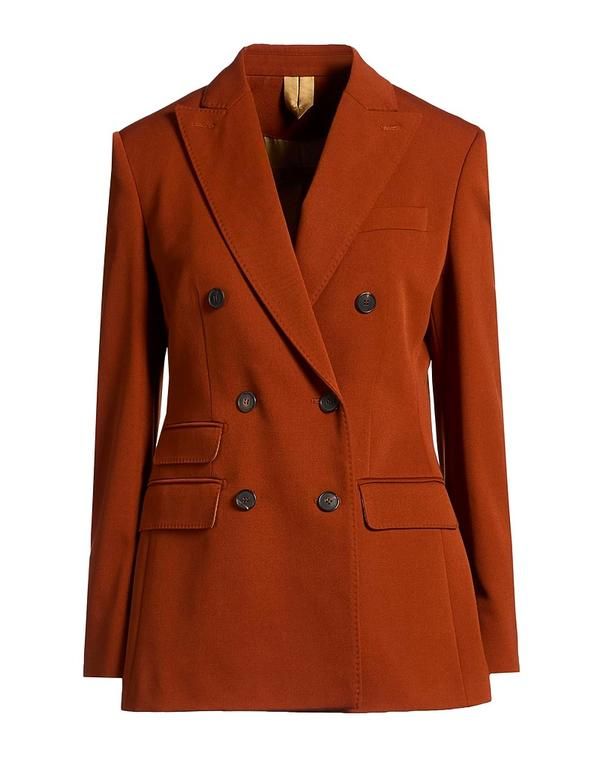 マックスマーラ レディース アウター ジャケット・ブルゾン テーラードジャケット MAX MARA Reddish Brown ブラウン 141,400円