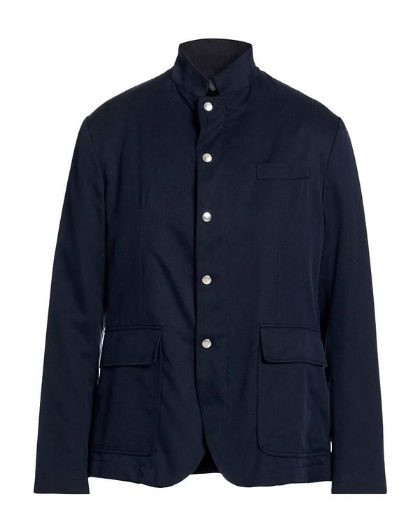 イレブンティ メンズ アウター ジャケット・ブルゾン ELEVENTY Midnight Blue ブルー