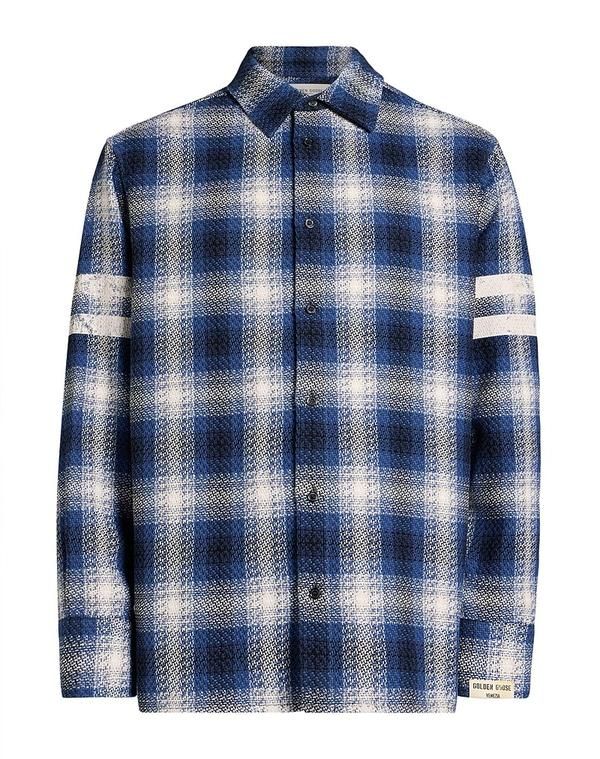 ゴールデングース メンズ アウター ジャケット・ブルゾン GOLDEN GOOSE Blue ブルー