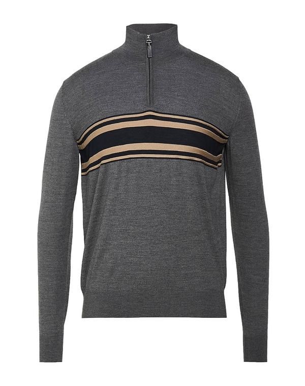 ブリオーニ メンズ トップス シャツ プルオーバー BRIONI Gray グレー 94,490円
