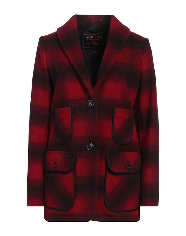 ウール リッチ レディース アウター ジャケット・ブルゾン テーラードジャケット WOOLRICH Red レッド